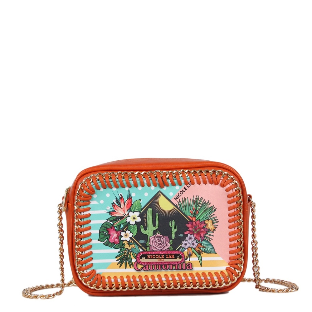 NICOLE LEE LOLANTHE EXCLUSIVE PRINT CROSSBODY BAG
